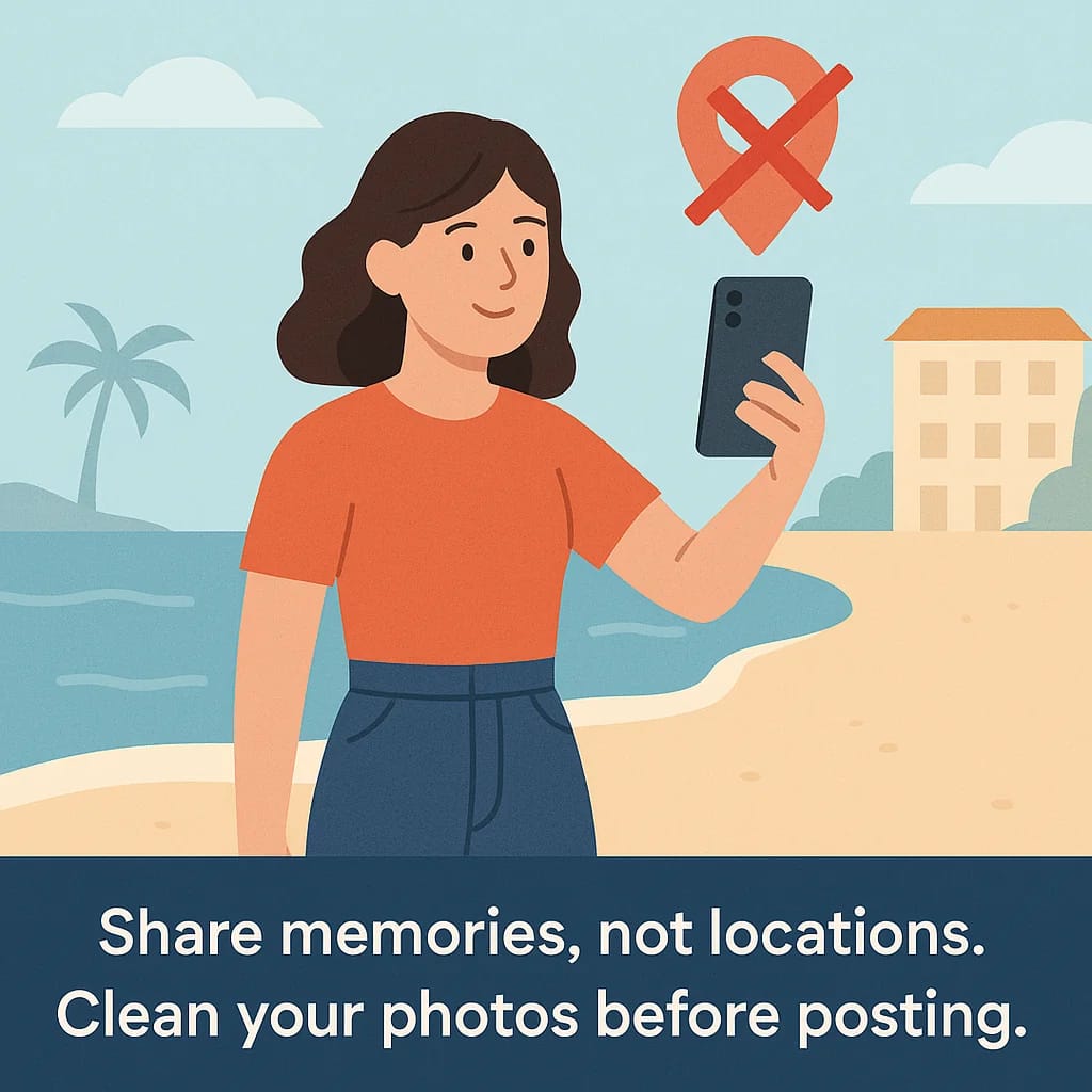 Safe Travel Snaps: Protect Your Location When Sharing Vacation Photos