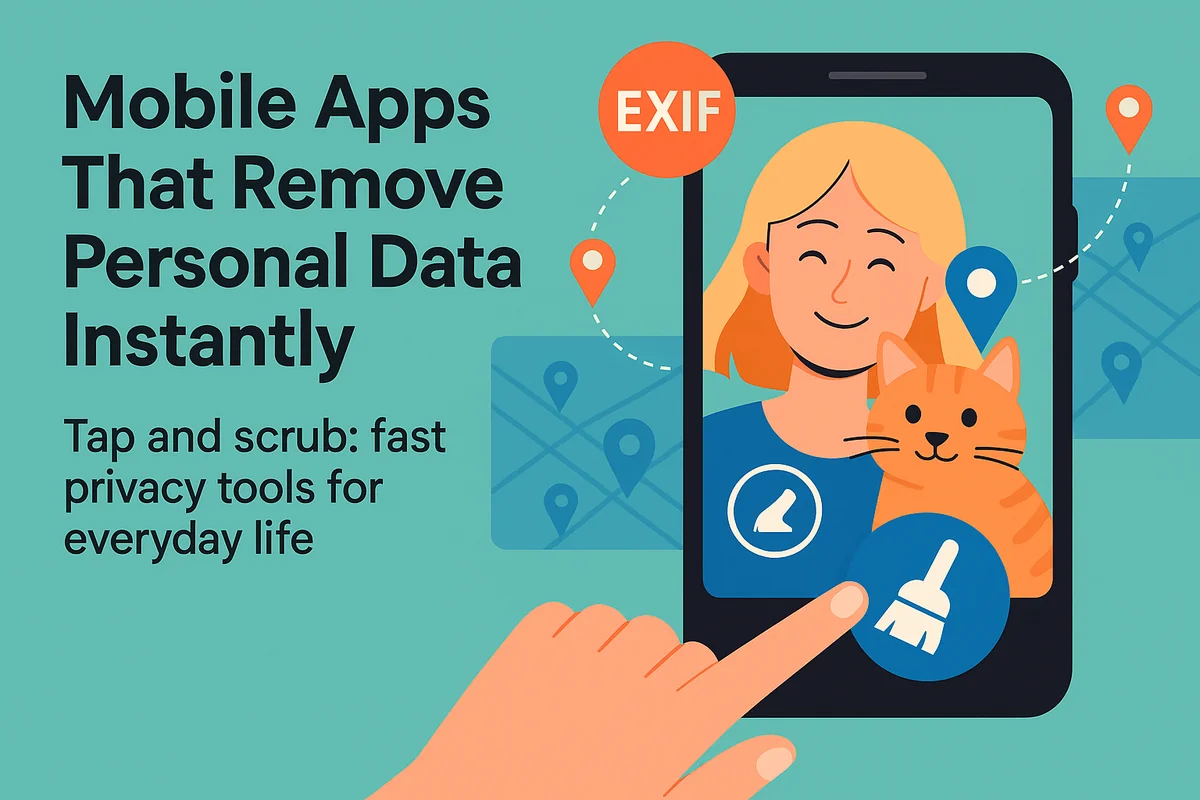 Mobile Apps That Remove Personal Data Instantly